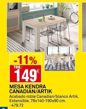 Bricoking Mesa kendra oferta