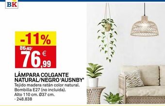 Bricoking Lámpara colgante oferta