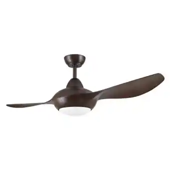 Lúzete Ventilador de techo led cherry 2 palas marrón oferta