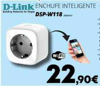 Ecomputer D-link Enchufe Inteligente Dsp-w118 oferta