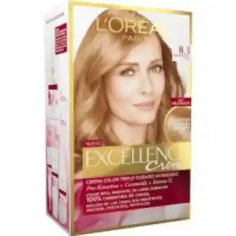 Douglas Tinte excellence creme 8.3 rubio claro dorado oferta