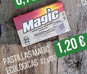 Alimerka Pastillas Magic Ecologicas 32 uds oferta