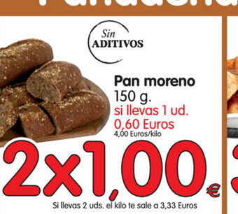Alimerka Pan moreno 150g oferta