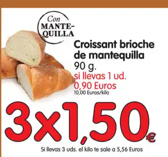 Alimerka Croissant brioche de mantequilla 90g oferta