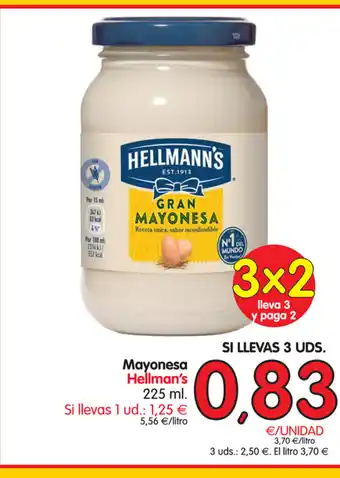 Alimerka Hellmans Mayonesa 225ml oferta