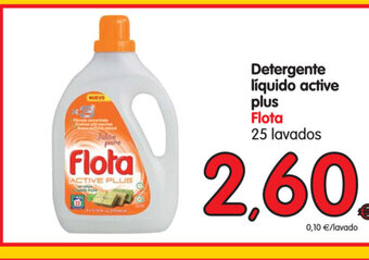 Alimerka Flota Detergente liquido active plus 25 lavados oferta