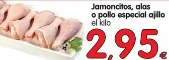Alimerka Jamoncitas, alas o pollo especial ajillo oferta