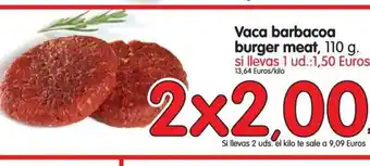Alimerka Vaca barbacoa burger meat 110 g oferta