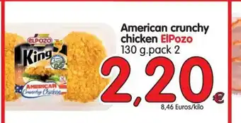 Alimerka American crunchy chicken ElPozo oferta