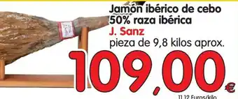 Alimerka Jamón ibèrica de cebo 50 % raza oferta