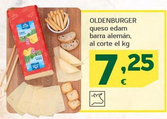 HiperDino Queso edam oldenburger oferta