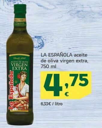 HiperDino Aceite de oliva virgen extra la española oferta