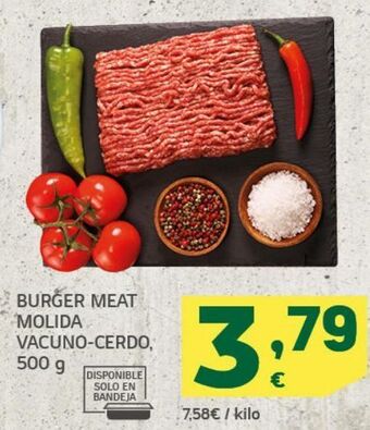 HiperDino Hamburguesas oferta