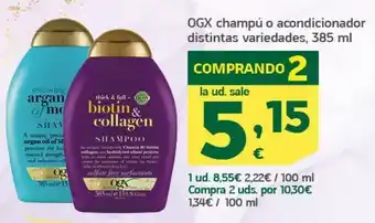 HiperDino Productos para el cabello oferta