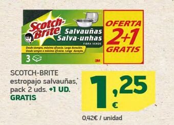 HiperDino Estropajo scotch-brite oferta