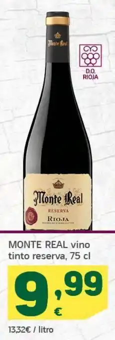 HiperDino Vino reserva monte real oferta