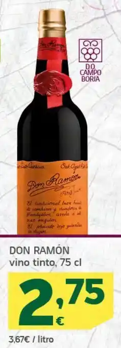 HiperDino Vino tinto don ramon oferta