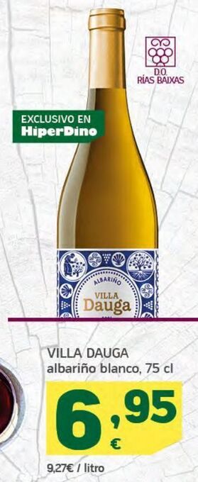 HiperDino Vino blanco oferta