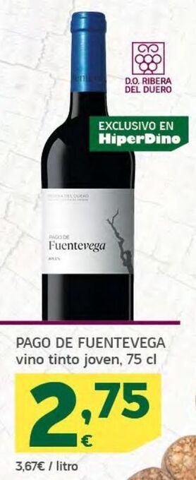 HiperDino Vino tinto oferta