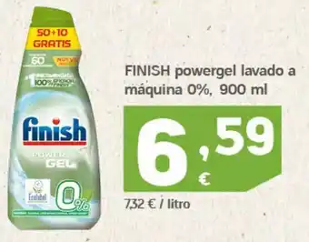 HiperDino Detergente lavavajillas finish oferta