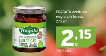 HiperDino Aceitunas negras fragata oferta