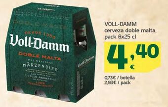 HiperDino Cerveza voll-damm oferta