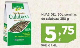 HiperDino Semillas de calabaza hijas del sol oferta