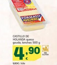 HiperDino Castillo de holanda queso gouda oferta