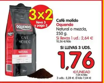 Alimerka Oquendo Cafè molido 250 g oferta