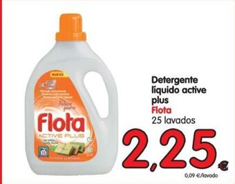 Alimerka Flota Detergente líquido active plus oferta