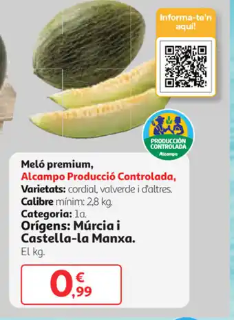 Alcampo Meló premium oferta