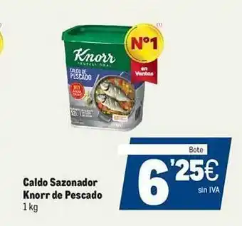 Makro Caldo sazonador knorr de pescado oferta