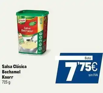 Makro Salsa clásica bechamel knorr oferta