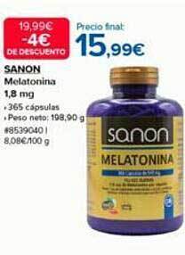 Costco Sanon melatonina 1.8mg oferta