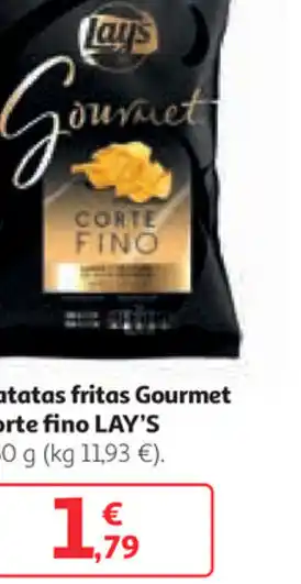 Alcampo Lay's Patatas fritas Gourmet corte fino oferta