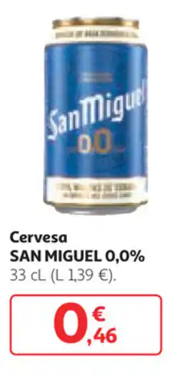 Alcampo San Miguel Cerveza 33 cl oferta