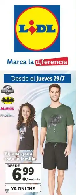 Pijamas para toda la familia