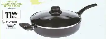 Lidl Sartèn De Aluminio Con Tapa oferta