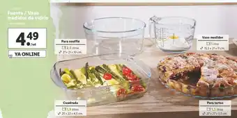 Lidl Fuente/Vaso medidor de vidrio oferta