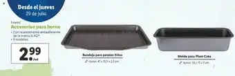 Lidl Ernesto Accesorios para horno oferta
