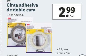 Lidl Cinta adhesiva de doble cara oferta