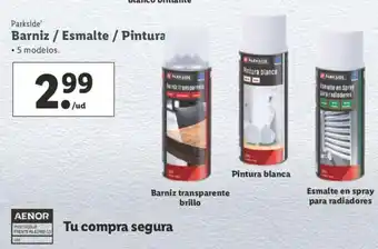 Lidl Parkside Barniz/Esmalte/Pintura oferta