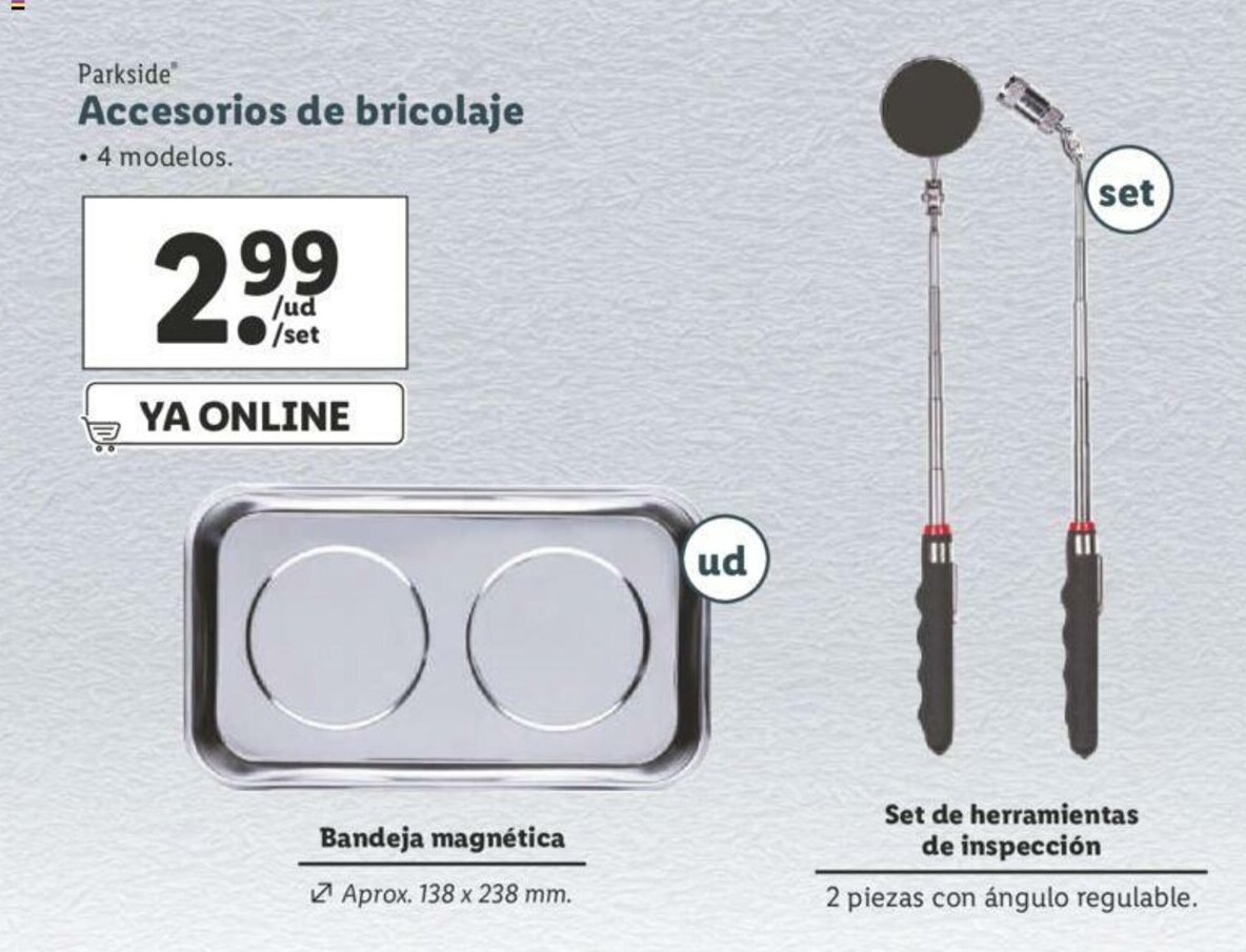 El precio y las condiciones de Lidl están en el catálogo o el sitio web que  dirigen.