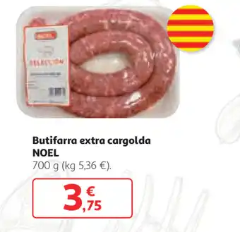 Alcampo Noel Butifarra extra cargolda 700g oferta
