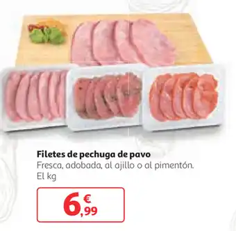 Alcampo Filetes de pechuga de pavo oferta