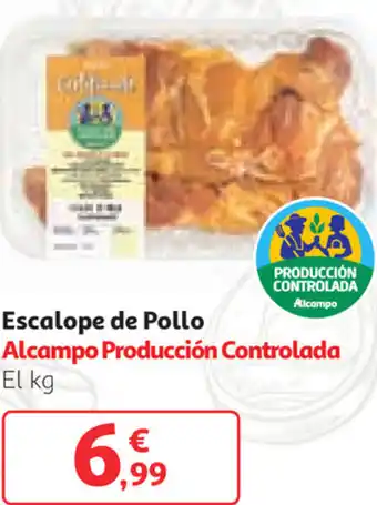 Alcampo Escalope de Pollo oferta