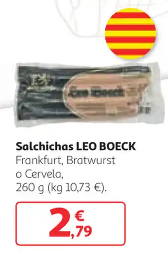 Alcampo Leo Boeck Salchichas 260g oferta