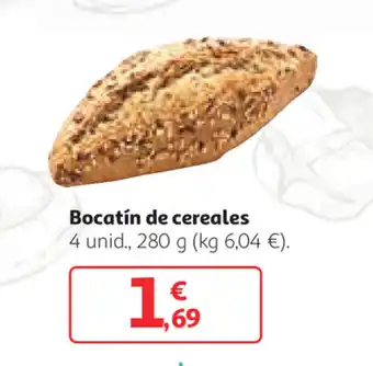 Alcampo Bocatín de cereales 4unid , 280g oferta