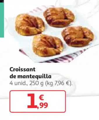 Alcampo Croissant de mantequilla 4unid , 250g oferta