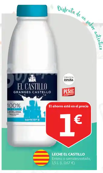 Alcampo Leche El Castillo 1,5L oferta